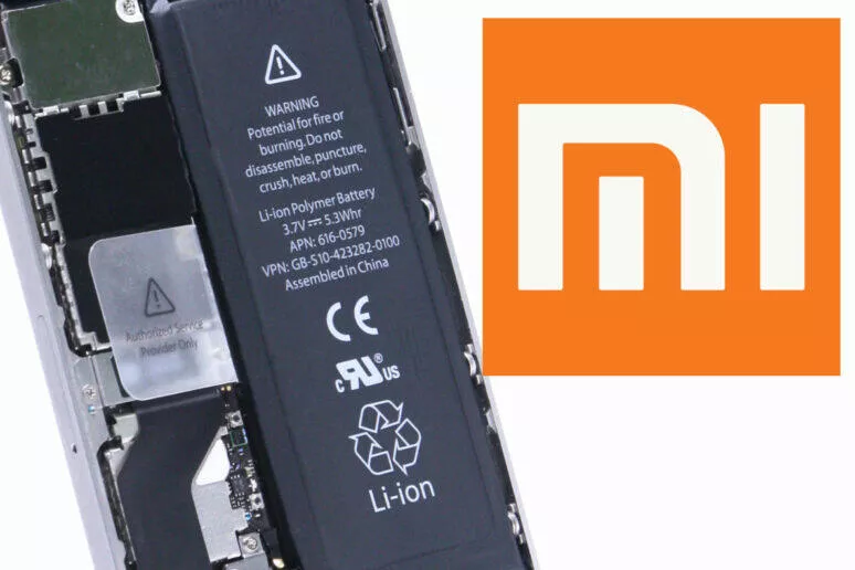 neoriginalni baterie xiaomi upozorneni