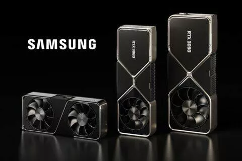 NVIDIA dražší grafické karty GPU Samsung