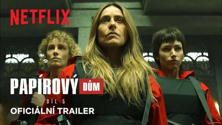 Papírový dům: 1. část 5. řady | Oficiální trailer | Netflix