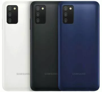 Samsung Galaxy A03s barvy