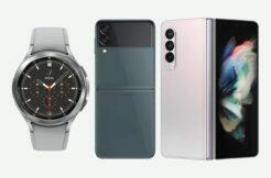 Samsung Galaxy Z Flip3 Z Fold3 Watch4 Buds2 uniklé ceny