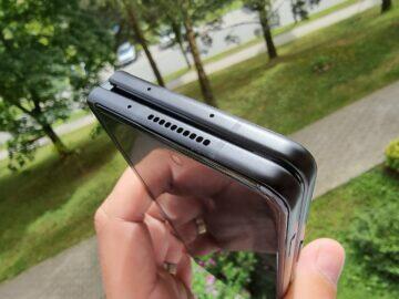 test Samsung Galaxy Z Fold3 horní hrana