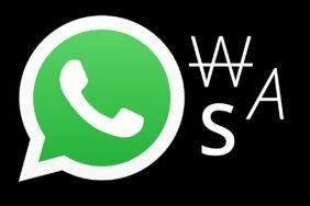 WhatsApp aplikace formátování textu