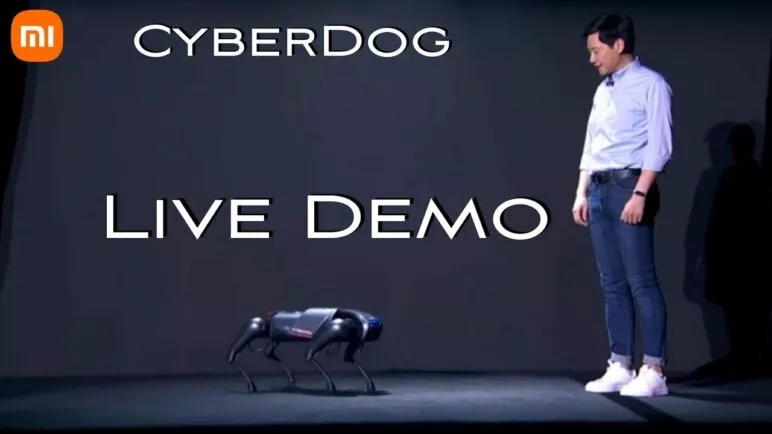 Xiaomi Cyberdog (Robotic Dog) Live Demo