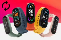 Xiaomi Mi Band 6 svítilna aktualizace čr cz