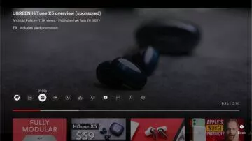 YouTube Android TV nový vzhled nová verze