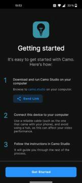 Aplikace Camo jak udělat z mobilního telefonu webkameru pomocí USB kabelu