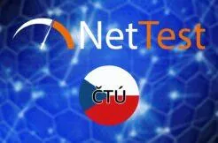 ČTÚ NetTest měření rychlosti