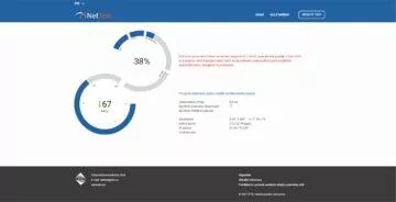 ČTÚ NetTest měření rychlosti download