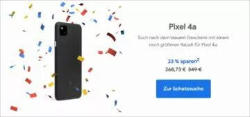 Google Německo narozeninové slevy Pixel 4a