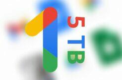 Google One nový tarif 5 TB
