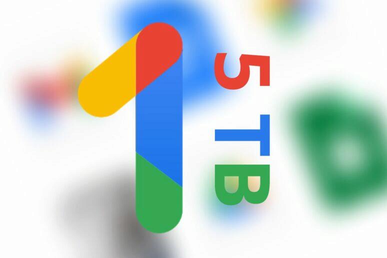 Google One nový tarif 5 TB