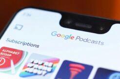 Google Podcasty redesign karty