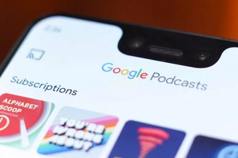 Google Podcasty redesign karty