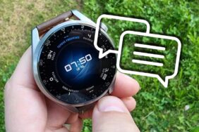 Huawei Watch 3 odpovídání na zprávy probouzení aktualizace