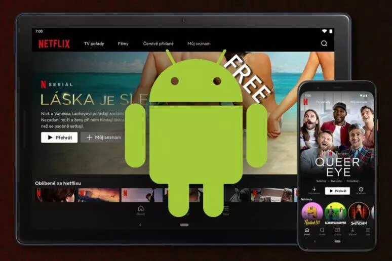 Netflix Android zdarma Keňa promo