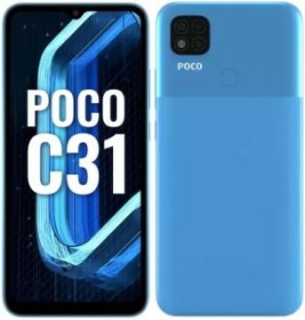 poco c31 new mobile phone