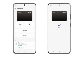 Samsung Digital Key odemykání auta screenshot