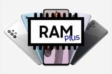 Samsung RAM Plus Galaxy A52s 5G virtual RAM