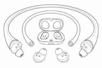 Samsung vodotěsná sluchátka patent