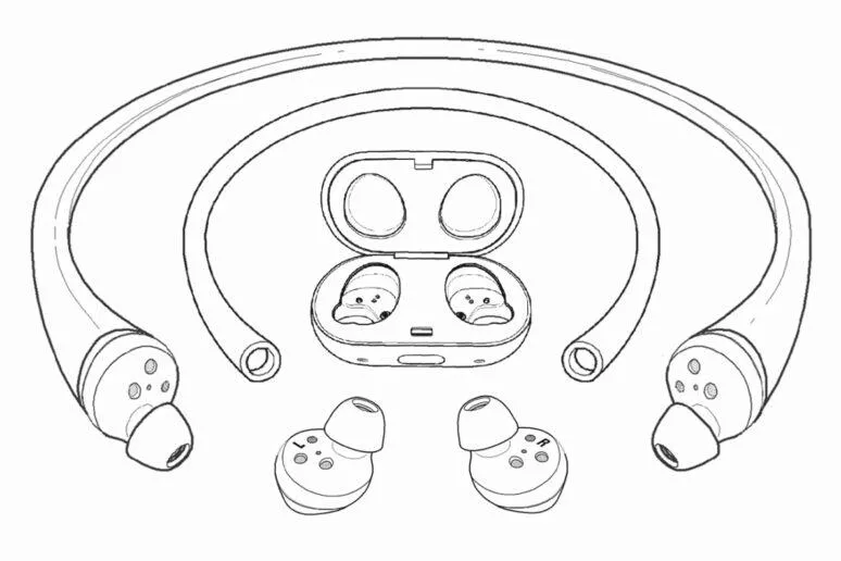 Samsung vodotěsná sluchátka patent