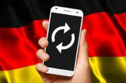 sedmileté updaty mobilů Německo