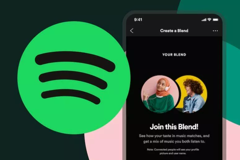Spotify Společný mix playlist Blend seznam Spotify Společný mix playlist Blend seznam