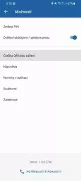 Ticketportal Čtečka ověření vstupenek menu