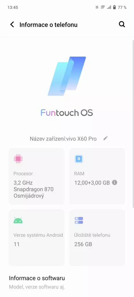 vivo x60 pro funtouch os aktualizace