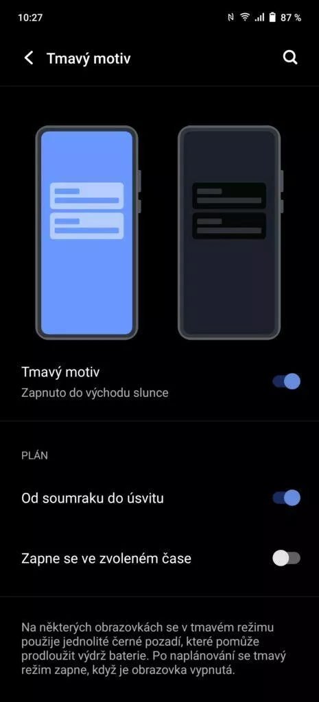 vivo x60 pro nocni rezim