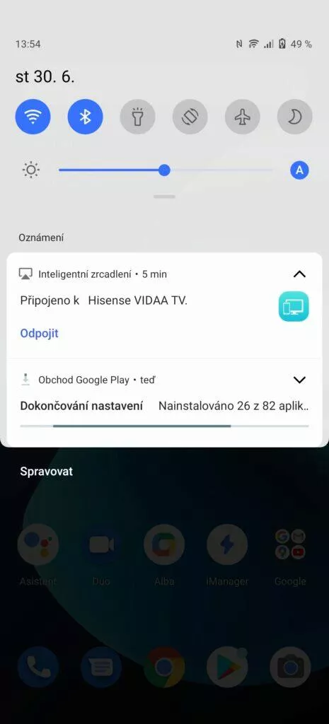 vivo x60 pro notifikace