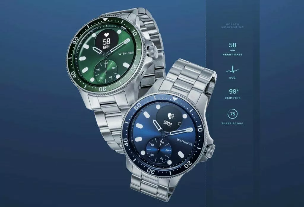 Withings ScanWatch Horizon hybridní hodinky Withings ScanWatch Horizon hybridní hodinky