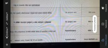 Xiaomi MIUI hlášení chyb web ukázka Xiaomi MIUI hlášení chyb web ukázka