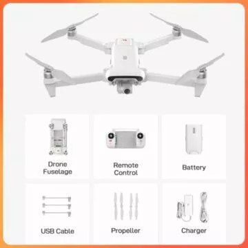 Zbrusu nový dron FIMI X8 SE 2022 obsah