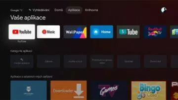 ADB složka 4a Google TV menu hotovo