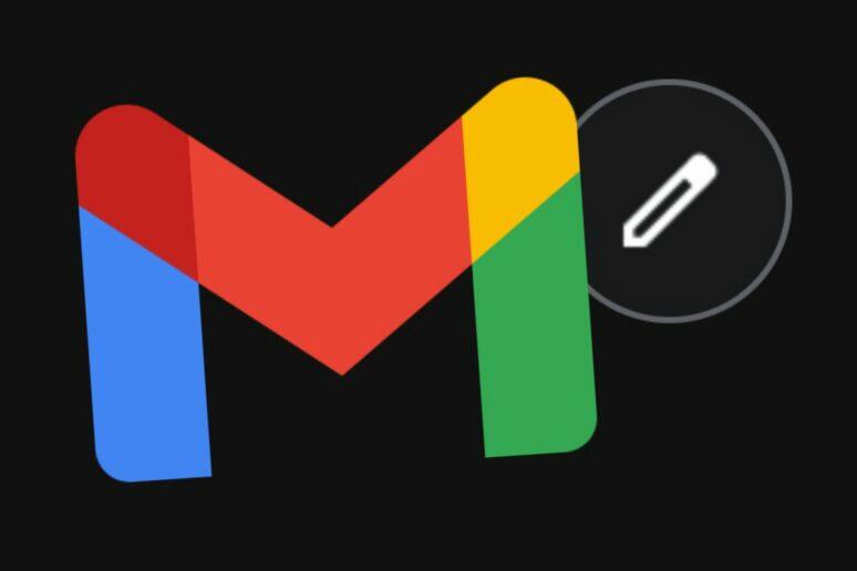 Gmail tlačítko napsat e-mail zmena puvodni