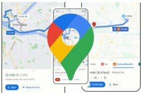 Google Mapy navigace 3 novinky