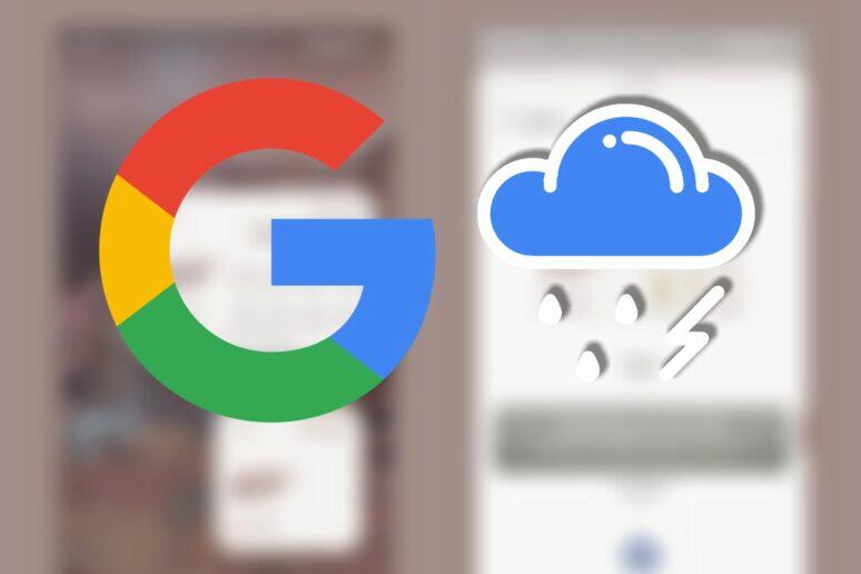 Google počasí widget předpověď