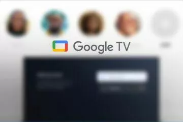 Google TV přepínání uživatelských profilů
