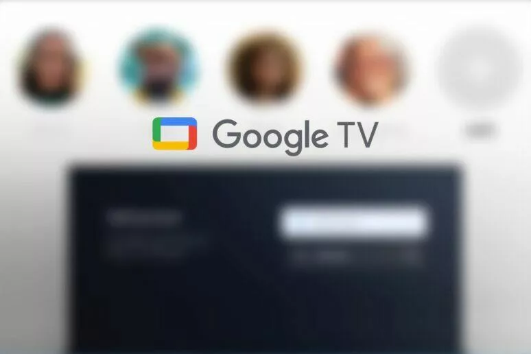 Google TV přepínání uživatelských profilů