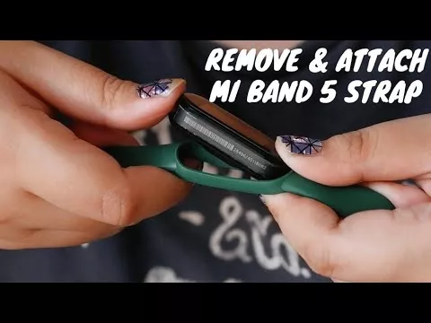 How to Replace Xiaomi Mi Band 5 Strap Easily