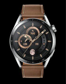 HUAWEI WATCH GT 3 46 mm Classic Edition with Leather Strap