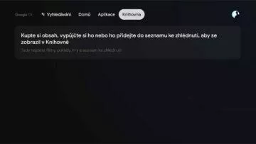 instalace Google TV do Android TV 9 knihovna