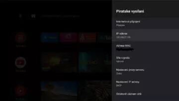 instalace Google TV do Android TV Chromecast ADB nastavení 1 IP adresa