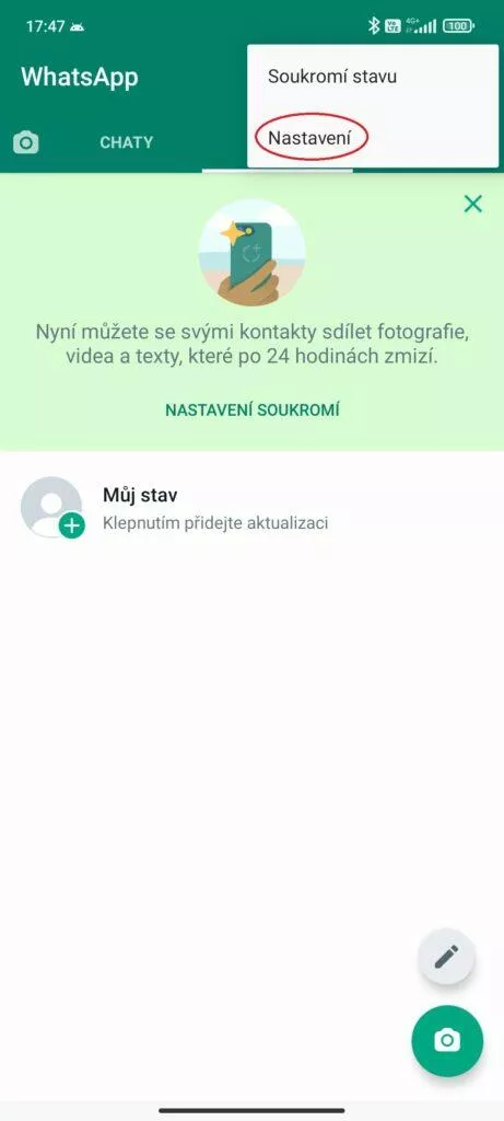 Jak smazat WhatsApp účet snadno