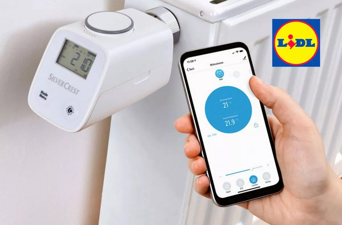 lidl smart home termohlavice termostaticka hlavice zigbee silvercrest