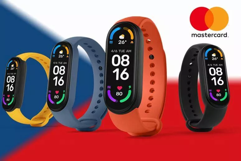 náramek xiaomi mi smart band 6 platby v česku