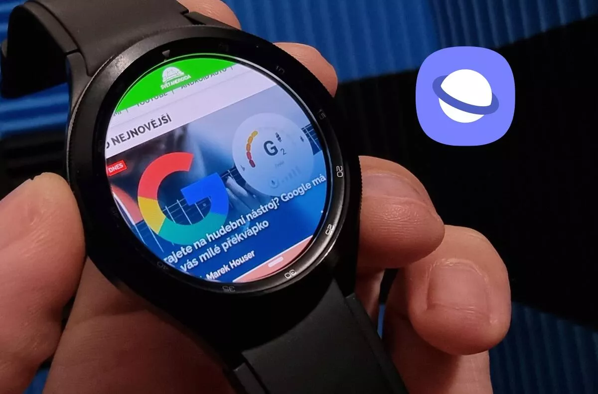 prohlizec samsung internet galaxy watch4