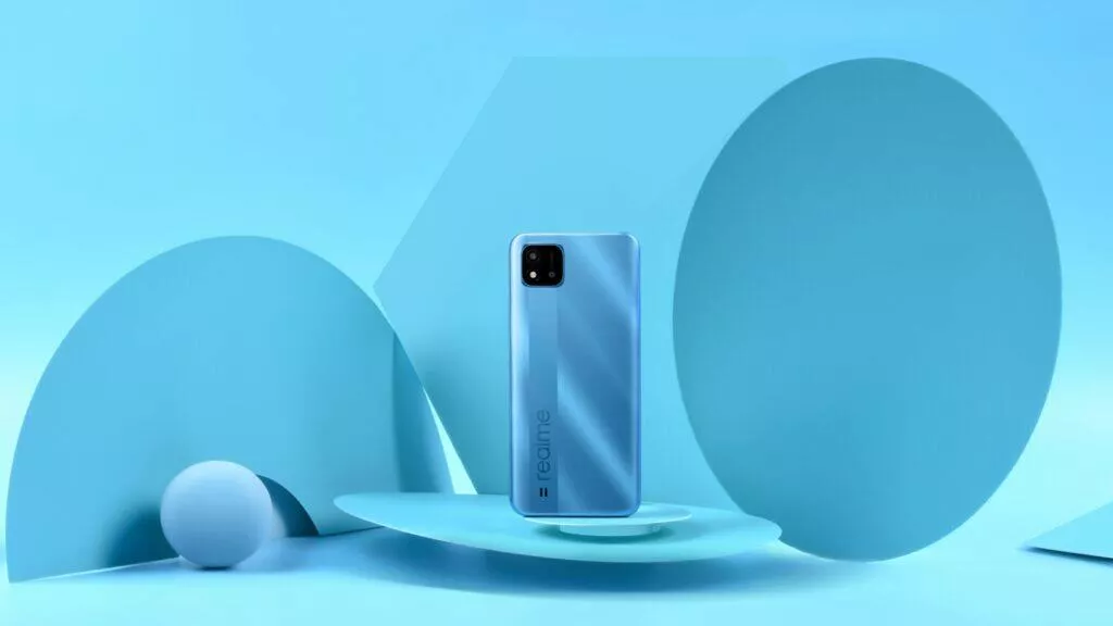 Realme C11 2021 modrá
