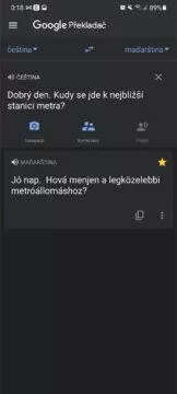 Slovníček frází fráze hvězdička Překladač Google triky 2